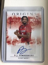 2021-22 Chronicles Draft ORIGINS - DJ Funderburk RC Auto 180/199 RC