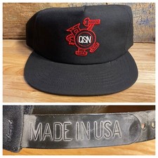 Vintage QSN manufacturing Nuts & Bolts Made in USA Hat Cap Deadstock hardware
