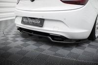 Mittlerer Diffusor Heck Ansatz Dtm Look FüR Opel Cascada Schwarz Hochglanz