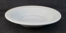 Homer Laughlin FIESTA GRAY Rim Soup Bowl Vintage GREAT CONDITION