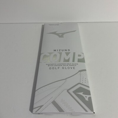 Mizuno Comp Golf Glove White Left Hand Womens Regular Large L