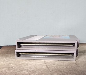 Nintendo Super Mario Bros 1 & 2 World NES Video Game Bundle TESTED 