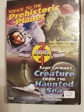VGC. 2 Movie DVD.Voyago To The PREHISTORIC PLANET.Creature,From The Haunted Sea