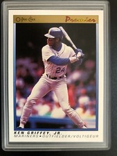 1991 O-Pee-Chee Premier Ken Griffey Jr. # 56  Baseball Card