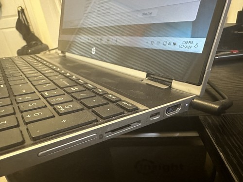 HP Pavilion X360 Flip 15.6 - i7 8550U - 8GB RAM - 250HDD IPS Touch Win11 *READ* - Picture 5 of 13