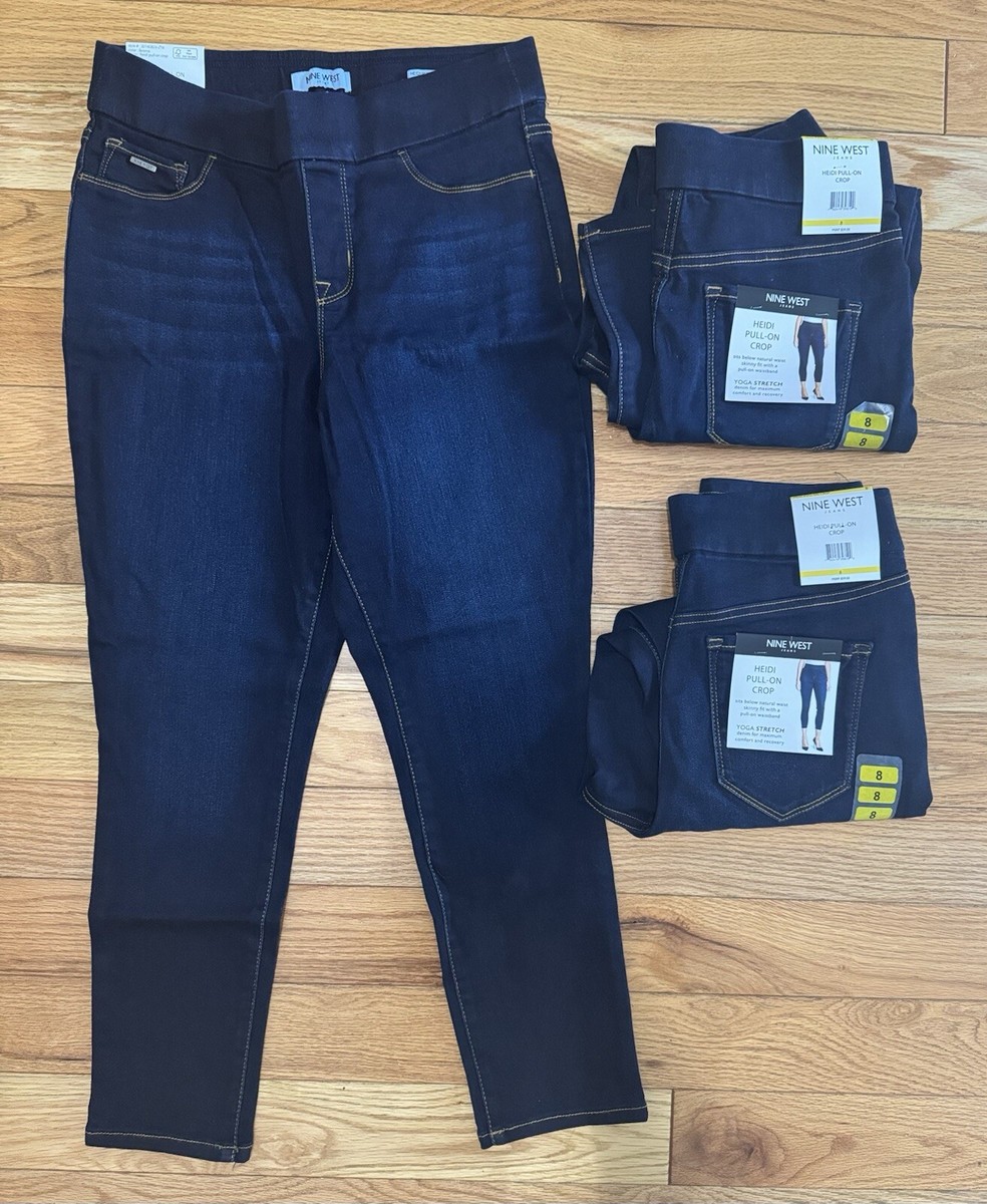 Nine West Heidi Pull On Crop Jeans NINE WEST Jeans HEIDI Pull-On