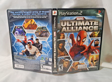 Marvel Ultimate Alliance PlayStation 2 Black label PS2 Complete