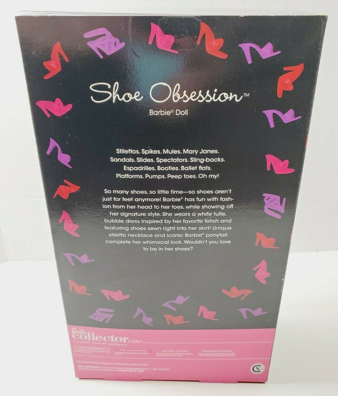 NEW 2011 Shoe Obsession Barbie Collector Doll Broadway Glamour 2012