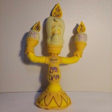 Disney Wisdom Series 6 Limited Release Beauty  the Beast Lumiere Plush Doll