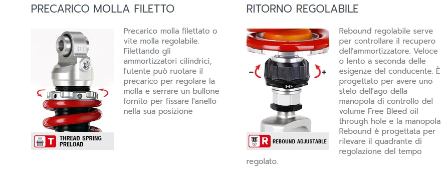 Ammortizzatore YSS Moto Top Line Gas Z SUZUKI GSF 600 BANDIT 1999 - Imagem 2 de 3