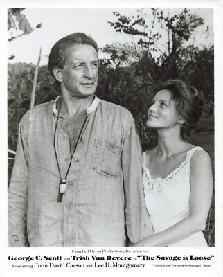 The Savage Is Loose 1974 Movie Photo George C. Scott Trish Van Devere  *P156c