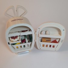 Beetland Lil Mini Refrigerator Fridge Toy Vintage 1987 Novelty Nearly Complete