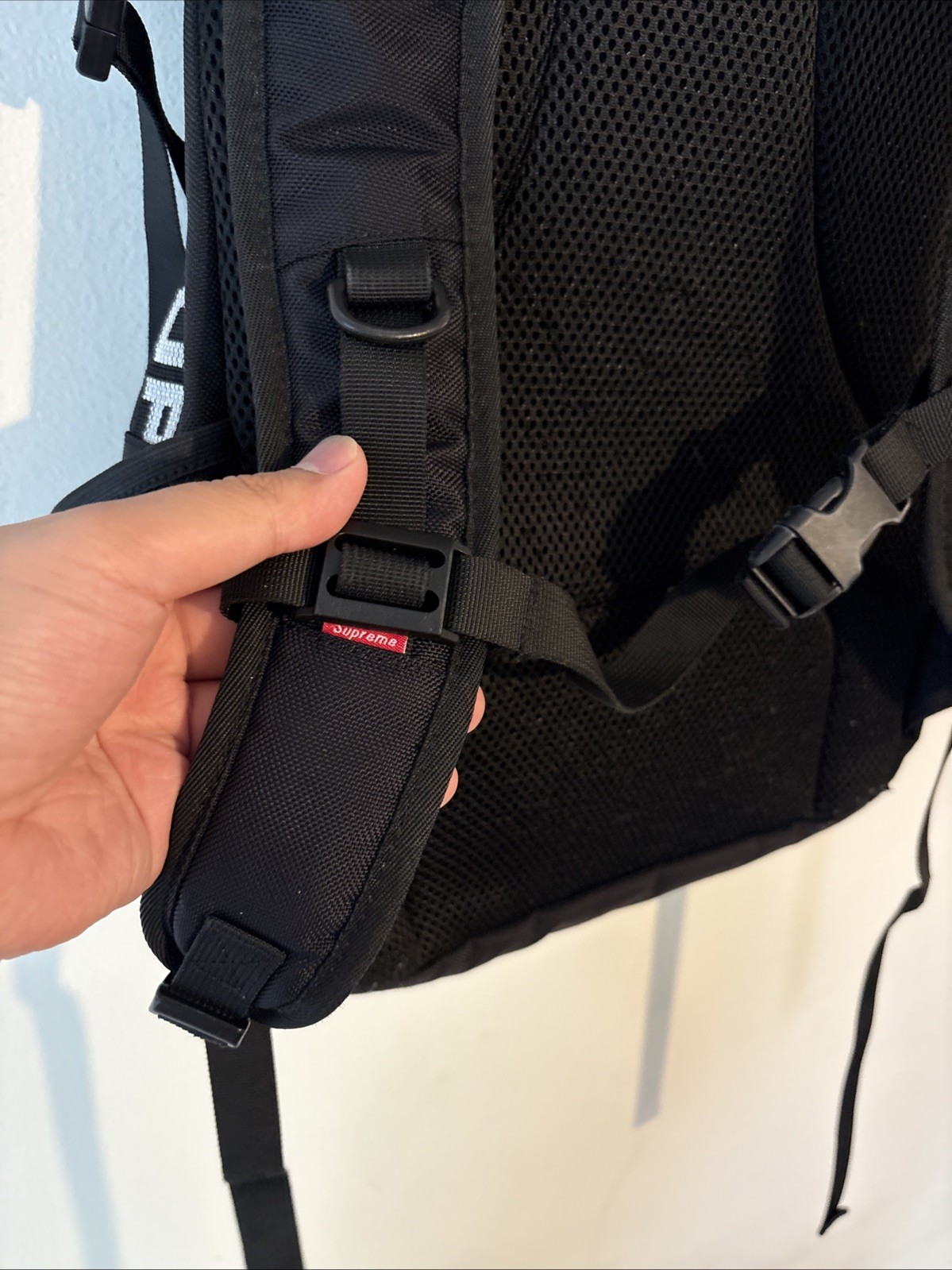 Supreme Cordura SS18 Ripstop Nylon Backpack Black - 1… - Gem