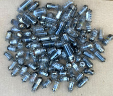 Vintage Unboxed Various Brands Radio/TV Vacuum Tubes Lot of 105 