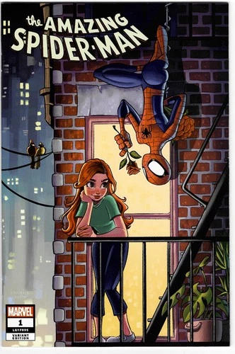 Amazing Spider-Man #1 Chrissie Zullo Trade Variant VF/NM-
