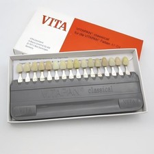 16 Colors Teeth Shade Guide for VITA A1-D4 Whitening Comparison Dental