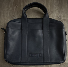 Michael Kors Mens Navy Zip Briefcase/Document...