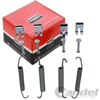 Mapco Montagesatz Bremsbacken ZubehÖR Passend FÜR Abarth Ritmo Fiat 127 128