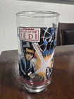 Star Wars Return of the Jedi Glass Cup Burger King Coca-Cola Vintage 1983 Coke