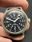 Vintage Timex Manual Wind MacGyver Camper Military Field Men’s Watch 35mm NICE!
