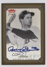 2004 Fleer Greats of the Game Auto Rocky Colavito #GBA-RC2
