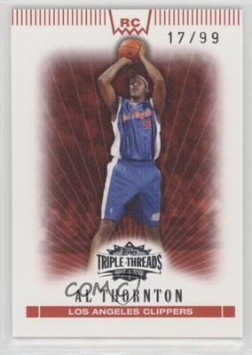 2007-08 Topps Triple Threads 17/99 Al Thornton #136 Rookie RC 0af