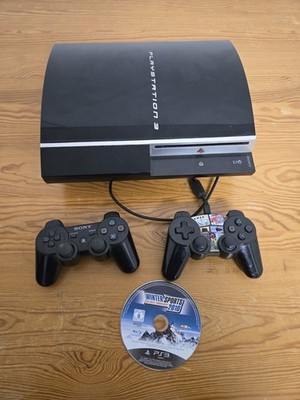 PlayStation 3 mit Controllern und Einem Spiel 80 Gb PS3