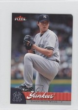 2007 Fleer Mini Die-Cut Chien-Ming Wang #127 0b3
