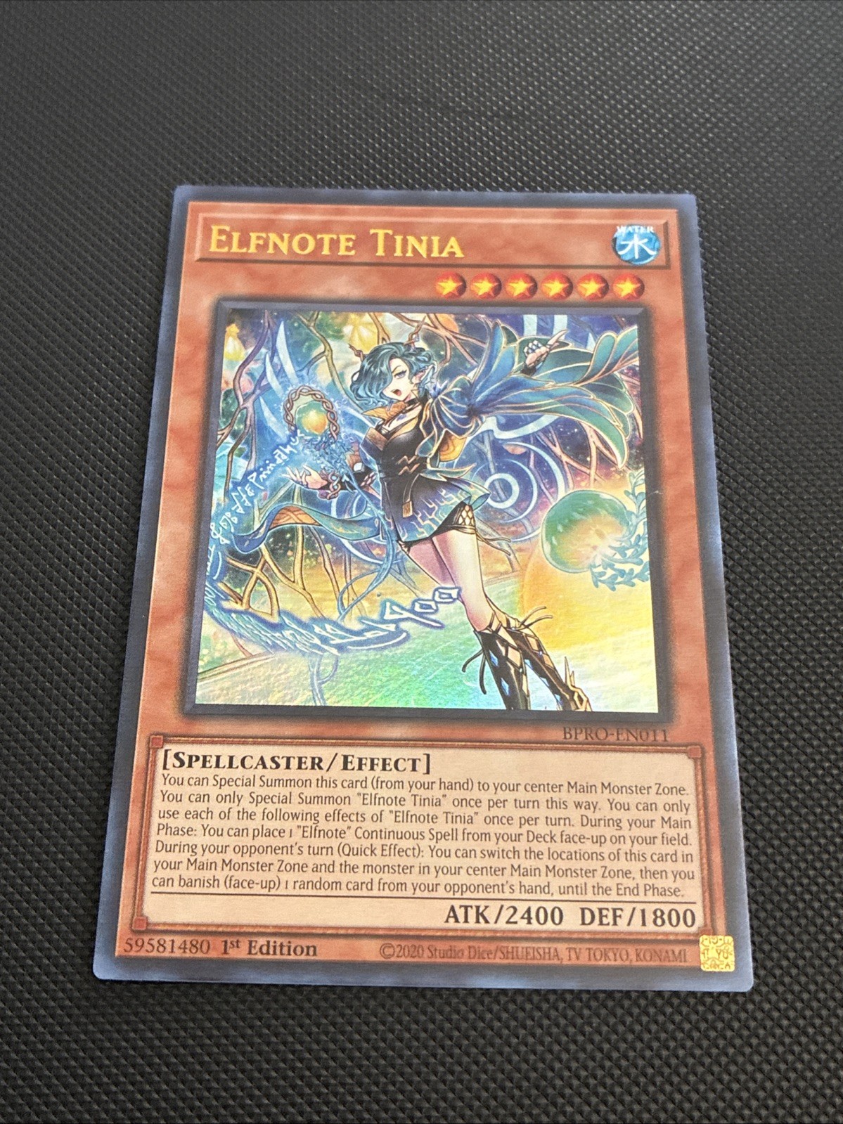 Elfnote Tinia BPRO-EN011 Burst Protocol 1st Edition