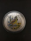 2014 CANADA 25 CENTS COLOURED COIN THE EASTER MEADOWLARK WITH COA