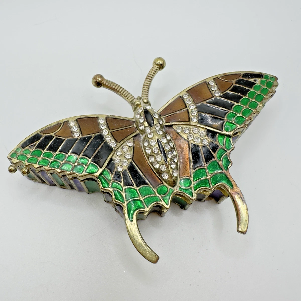 Butterfly Box In Collectible Decorative Trinket Boxes for sale | eBay