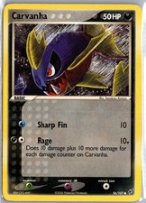 Carvanha 56/107 Common Deoxys Pokemon Heavily Played on eBay