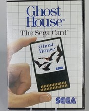 Ghost House Sega Master System The Sega Card Tested Working Video Game