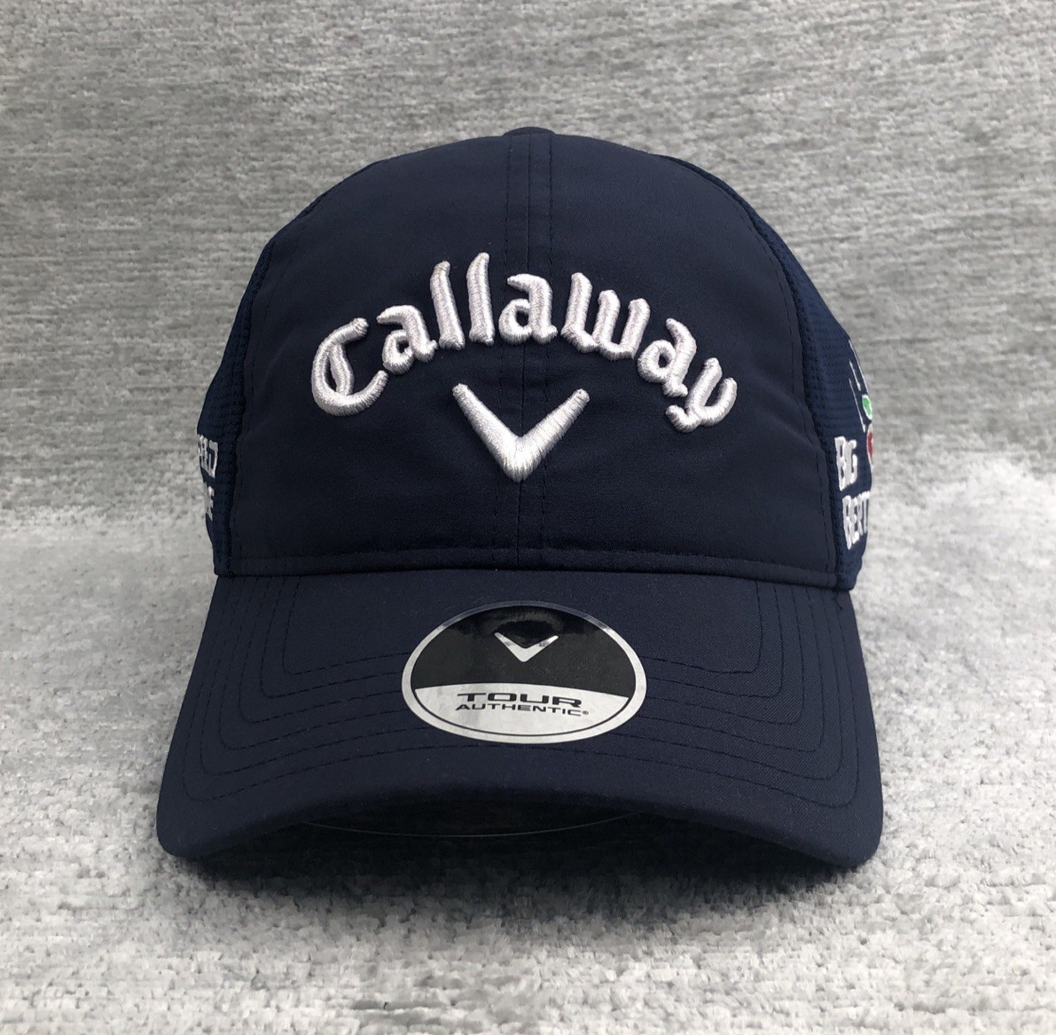 Hat Big Bertha Navy Blue Performance Mesh Nwt