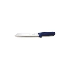 DEXTER RUSSELL 13313C Bread Knife,8" L,SS Blade,Blue 54RY48