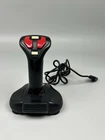 Sega Genesis GeniStick Flight Stick Controller Model 1656 Vintage Arcade TESTED