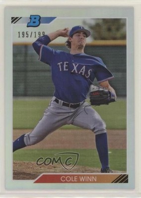2020 Bowman Heritage Chrome Prospects Refractor 195/199 Cole Winn #92CP-CW 0c6