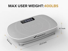 MERACH Vibration Plate Exercise Machine Weight Loss