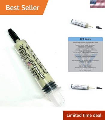 High Concentration Diamond Lapping Paste 600 Grit - Perfect for Scratch Removal