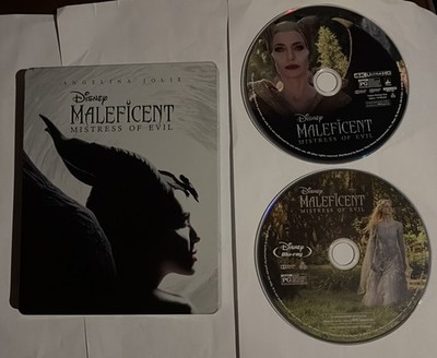 Maleficent Mistress Of Evil 4K Best Buy Exclusive Steelbook Limited Edition USED