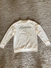 Masters White Sweatshirt Masters Golf Event Official Apparel Tournament LARGE