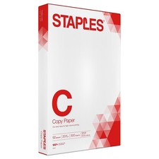 Staples 11-Inch X 17-Inch Copy Paper 20 Lbs 92 Brightness 11'' x 17'', White