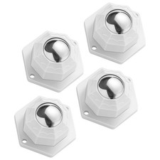  4 Pcs Roulettes Meubles Pivotantes Adhésives Pour Auto-adhésives