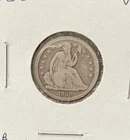1838 Seated Liberty Dime Large Stars Very Good