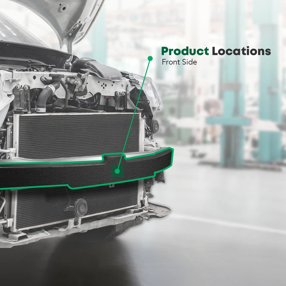 Amortiguador de energía de impacto de parachoques delantero para Kia Optima Magentis 2006 2007 2008 Foto 3 de 4