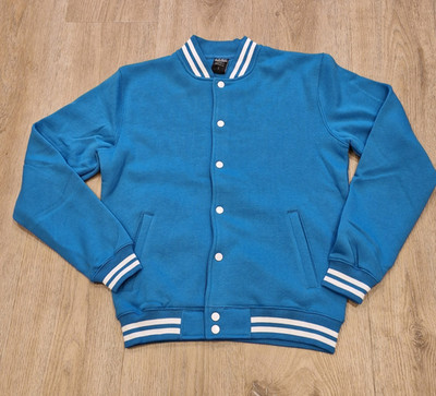 Urban Classics Bomberjacke Fleece Baseball Varsity Herren kleine Brust 42''/44''