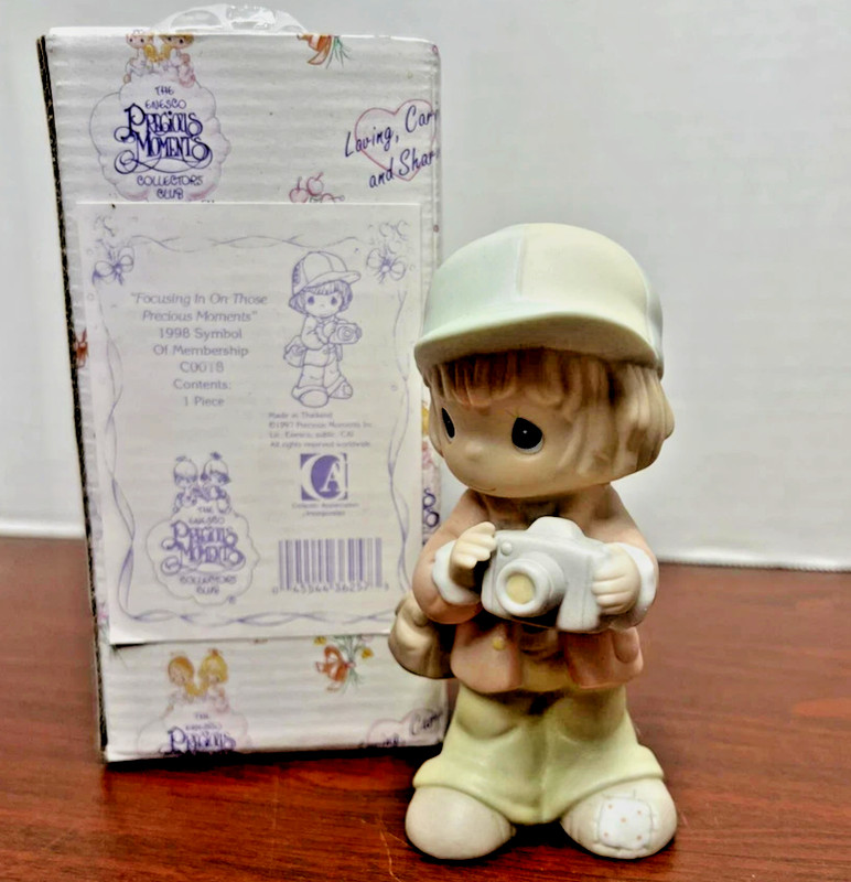 Precious Moments Focusing In On Those Precious Moments with Box