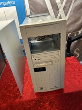 Vintage Retro Beige ATX Sleeper Build PC Comp...