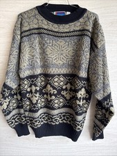 Vintage 90s Sweater Graphix men's knit pullover sweater Sz Lg