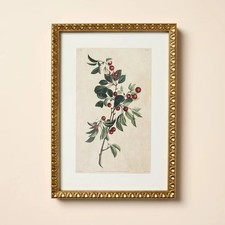 10"x14" Berry Branch Framed Wall Art - Hearth & Hand with Magnolia